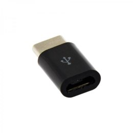 SBOX Adapter Micro USB -> USB-C czarny