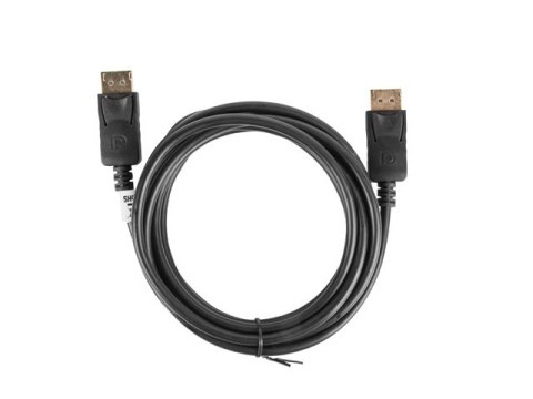 Kabel Lanberg CA-DPDP-10CC-0030-BK (DisplayPort M - DisplayPort M; 3m; kolor czarny) Kabel Lanberg CA-DPDP-10CC-0030-BK (DisplayPort M - DisplayPort M; 3m; kolor czarny)
