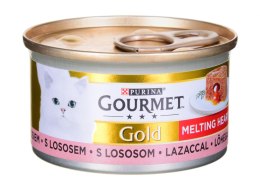 Purina Gourmet Gold Melting Heart Łosoś 85g