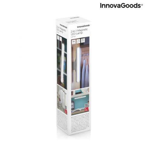 Magnetyczna lampa LED z akumulatorem 2 w 1 Lamal InnovaGoods Magnetyczna lampa LED z akumulatorem 2 w 1 Lamal InnovaGoods