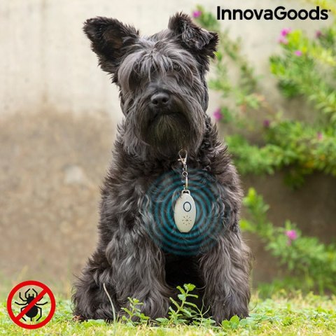 Bezprzewodowe i Ultradźwiękowe Urządzenie przeciw Pasożytom dla Zwierząt Domowych PetRep InnovaGoods Bezprzewodowe i Ultradźwiękowe Urządzenie przeciw Pasożytom dla Zwierząt Domowych PetRep InnovaGoods