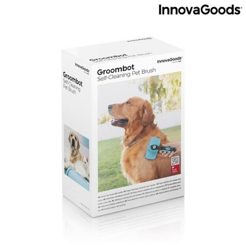 Druciana Szczotka do Wyczesywania Zwierząt Domowych z Wysuwanym Włosiem Groombot InnovaGoods Druciana Szczotka do Wyczesywania Zwierząt Domowych z Wysuwanym Włosiem Groombot InnovaGoods