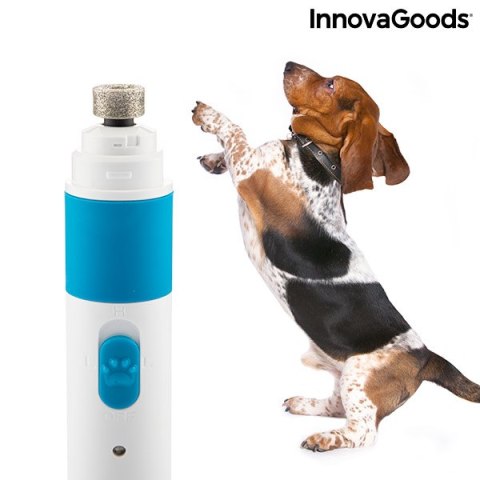 Elektryczny Pilnik do Pazurów dla Zwierząt Domowych z Ładowarką Pawy InnovaGoods Elektryczny Pilnik do Pazurów dla Zwierząt Domowych z Ładowarką Pawy InnovaGoods