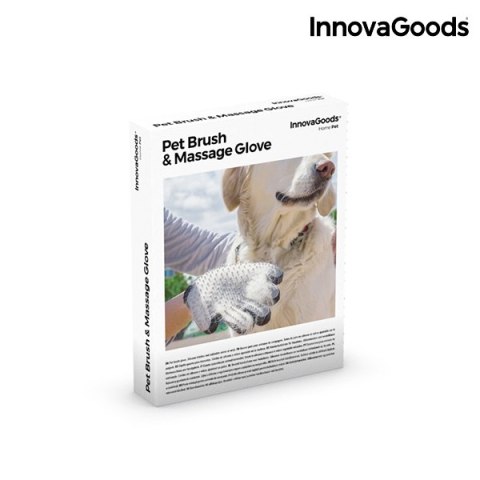 Rękawica do Czesania i Masowania Zwierząt Relpet InnovaGoods Rękawica do Czesania i Masowania Zwierząt Relpet InnovaGoods