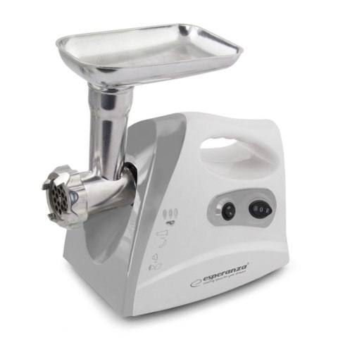 Maszynka do mielenia mięsa Esperanza EKM012E (600W; kolor biały) Maszynka do mielenia mięsa Esperanza EKM012E (600W; kolor biały)
