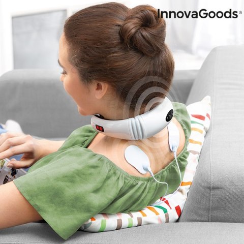 Elektromagnetyczny Masażer Szyi i Pleców Calmagner InnovaGoods Elektromagnetyczny Masażer Szyi i Pleców Calmagner InnovaGoods
