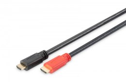 Kabel połączeniowy HDMI HighSpeed z Ethernetem ze wzmacniaczem 4K 30Hz UHD HDMI A/A M/M 15m