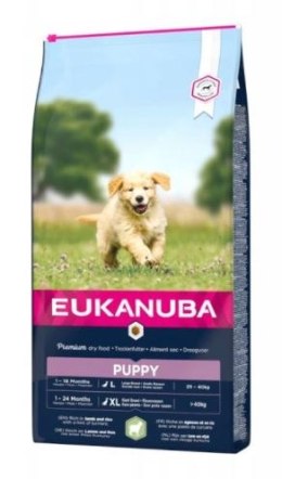 EUKANUBA Puppy & Junior rich in Lamb & Rice - sucha karma dla szczeniąt - 12kg