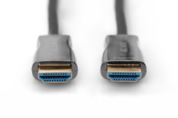Kabel połączeniowy hybrydowy AOC HDMI 2.0 Premium HighSpeed 4K/60Hz UHD HDMI A/HDMI A M/M czarny 15m