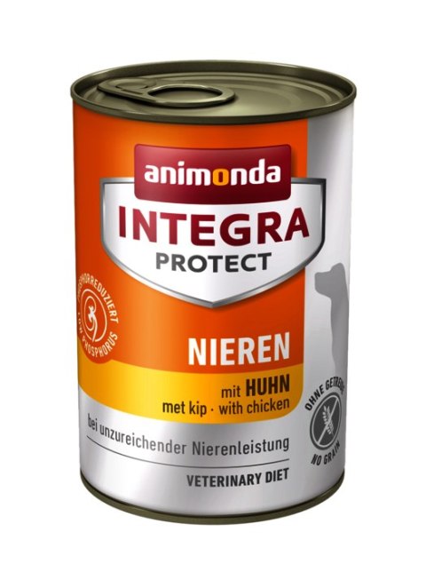 ANIMONDA Integra Protect Nieren kurczak - mokra karma dla psa - 400 g ANIMONDA Integra Protect Nieren kurczak - mokra karma dla psa - 400 g
