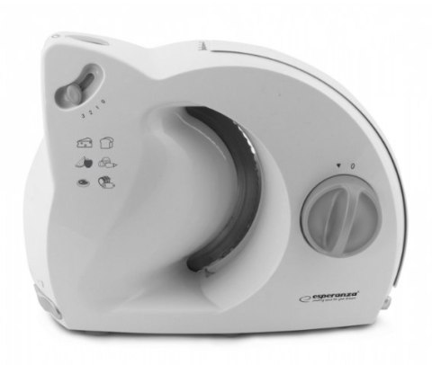 Krajalnica elektryczna Esperanza Prosciutto EKM017W (150W; kolor biały) Krajalnica elektryczna Esperanza Prosciutto EKM017W (150W; kolor biały)