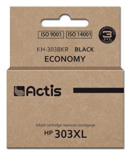 Actis KH-303BKR Tusz (zamiennik HP 303XL T6N04AE; Premium; 20ml; 600 stron; czarny)