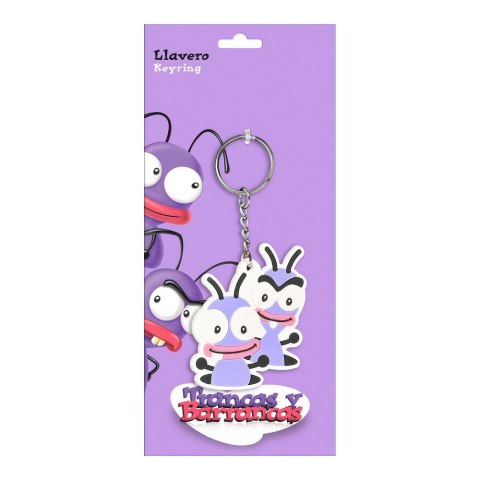 Brelok El Hormiguero Fioletowy Czarny (8 x 3 cm) Brelok El Hormiguero Fioletowy Czarny (8 x 3 cm)