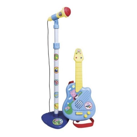Gitara Dziecięca + Micro Peppa Pig Peppa Pig Gitara Dziecięca + Micro Peppa Pig Peppa Pig