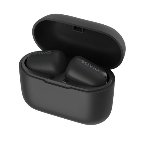 SAVIO BEZPRZEWODOWE SŁUCHAWKI BLUETOOTH 5.1 IPX5 TWS-09 SAVIO BEZPRZEWODOWE SŁUCHAWKI BLUETOOTH 5.1 IPX5 TWS-09