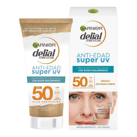 Krem Przeciwsłoneczny Super UV Garnier Przeciwstarzeniowy Spf 50 (50 ml) Krem Przeciwsłoneczny Super UV Garnier Przeciwstarzeniowy Spf 50 (50 ml)