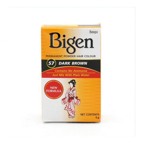 Trwała Koloryzacja Bigen Nº57 Dark Brown (6 gr) Trwała Koloryzacja Bigen Nº57 Dark Brown (6 gr)