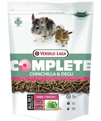 VERSELE LAGA Complete Chinchilla Degu - Karma dla koszatniczek i szynszyli - 500 g