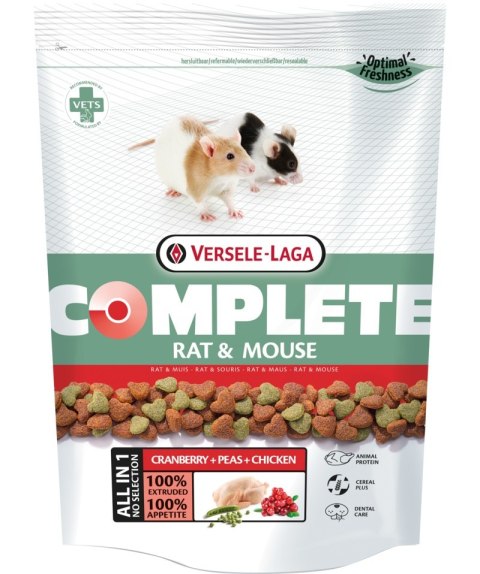 VERSELE LAGA Rat & Mouse Complete - pokarm dla szczurów i myszy 500g VERSELE LAGA Rat & Mouse Complete - pokarm dla szczurów i myszy 500g