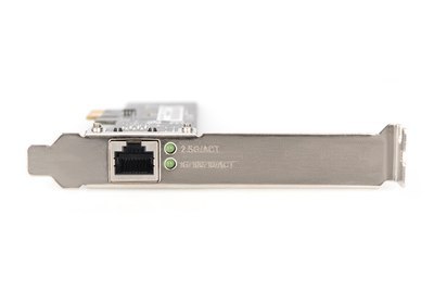 DIGITUS KARTA SIECIOWA PRZEWODOWA PCI EXPRESS 1X RJ45 2.5 GIGABIT ETHERNET 2500MBPS DN-10135 DIGITUS KARTA SIECIOWA PRZEWODOWA PCI EXPRESS 1X RJ45 2.5 GIGABIT ETHERNET 2500MBPS DN-10135
