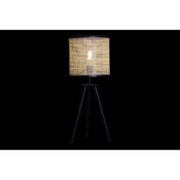 Lampa stołowa DKD Home Decor Naturalny Czarny 220 V 50 W (25 x 25 x 63 cm)
