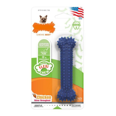 Gryzak dla psa Nylabone Plaque Attacker Naturalny Rozmiar S kurczak Tworzywo termoplastyczne Gryzak dla psa Nylabone Plaque Attacker Naturalny Rozmiar S kurczak Tworzywo termoplastyczne