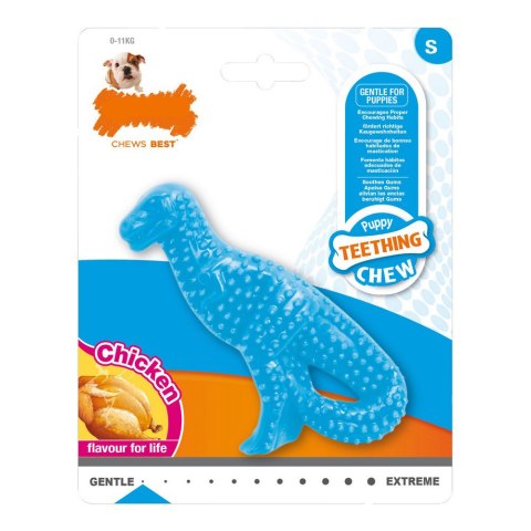 Gryzak dla psa Nylabone Dinozaur kurczak Nylon Szczeniaki