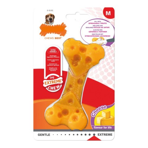 Gryzak dla psa Nylabone Dura Chew Ser Rozmiar M Nylon Gryzak dla psa Nylabone Dura Chew Ser Rozmiar M Nylon