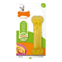 Gryzak dla psa Nylabone Moderate Chew Rozmiar S kurczak Tworzywo termoplastyczne