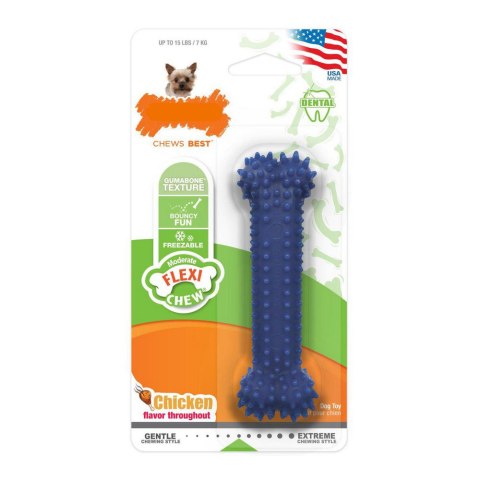 Gryzak dla psa Nylabone Plaque Attacker Naturalny Rozmiar L kurczak Tworzywo termoplastyczne Gryzak dla psa Nylabone Plaque Attacker Naturalny Rozmiar L kurczak Tworzywo termoplastyczne