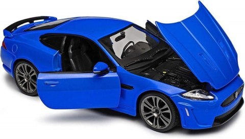 Model metalowy Jaguar XKR-S niebieski Model metalowy Jaguar XKR-S niebieski
