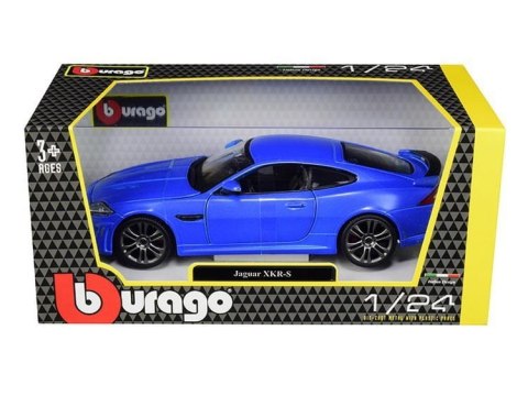 Model metalowy Jaguar XKR-S niebieski Model metalowy Jaguar XKR-S niebieski