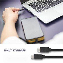 Kabel USB 3.1 typ C męski | USB 3.1 typ C męski