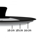Uniwersalna pokrywka na garnek 16-20 cm mała
