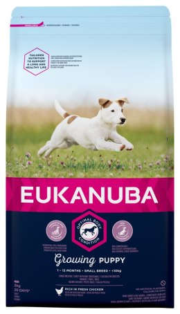 EUKANUBA Growing Puppy Small Breed 3kg