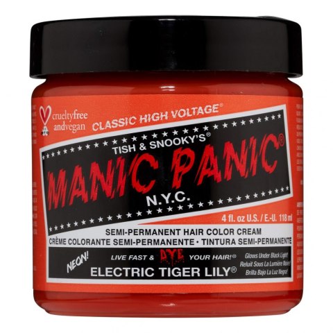 Trwała Koloryzacja Classic Manic Panic Electric Tiger Lily (118 ml) Trwała Koloryzacja Classic Manic Panic Electric Tiger Lily (118 ml)