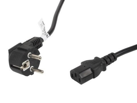 LANBERG KABEL ZASILAJACY VDE CEE 7/7 -> C13 10M LANBERG KABEL ZASILAJACY VDE CEE 7/7 -> C13 10M