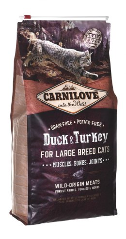 CARNILOVE CAT DUCK&TURKEY FOR LARGE BREED 6KG