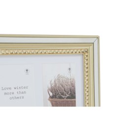 Ramka na Zdjęcia DKD Home Decor Luxury Szkło polistyrenu Złoty Srebrzysty Tradycyjny 46,5 x 2 x 28,5 cm (2 Sztuk)