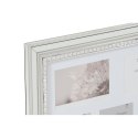 Ramka na Zdjęcia DKD Home Decor Luxury 46,5 x 2 x 40 cm Szkło Srebrzysty Złoty polistyrenu Tradycyjny (2 Sztuk)