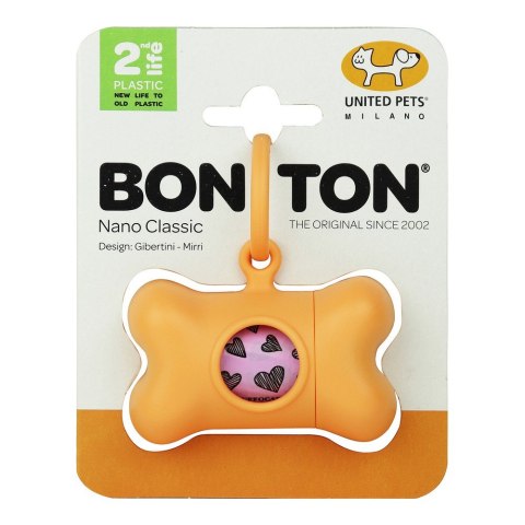 Dozownik torebek dla zwierząt United Pets Bon Ton Nano Classic Pies Pomarańczowy Plastik z recyklingu (6 x 3 x 4 cm) Dozownik torebek dla zwierząt United Pets Bon Ton Nano Classic Pies Pomarańczowy Plastik z recyklingu (6 x 3 x 4 cm)