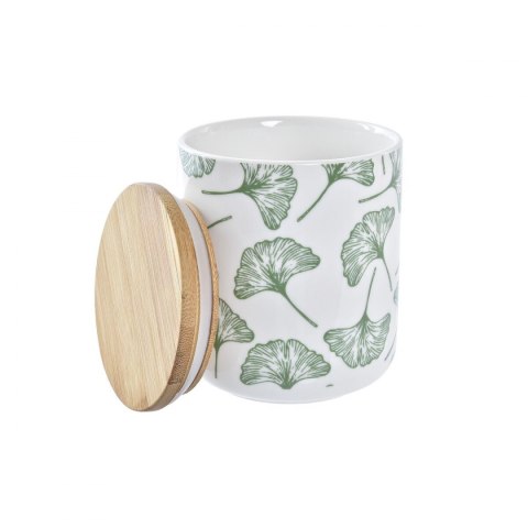 3 pojemniki masy DKD Home Decor Naturalny Biały Kolor Zielony Bambus Kamionka Tropikalny 10 x 10 x 17 cm 3 pojemniki masy DKD Home Decor Naturalny Biały Kolor Zielony Bambus Kamionka Tropikalny 10 x 10 x 17 cm