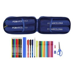 Piórnik w kształcie Plecaka F.C. Barcelona Niebieski (33 Części)