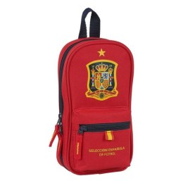 Piórnik w kształcie Plecaka RFEF M747 Czerwony 12 x 23 x 5 cm (33 Części)