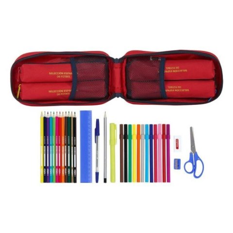 Piórnik w kształcie Plecaka RFEF M747 Czerwony 12 x 23 x 5 cm (33 Części) Piórnik w kształcie Plecaka RFEF M747 Czerwony 12 x 23 x 5 cm (33 Części)