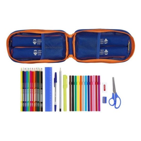Piórnik w kształcie Plecaka Valencia Basket M747 Niebieski Pomarańczowy 12 x 23 x 5 cm (33 Części) Piórnik w kształcie Plecaka Valencia Basket M747 Niebieski Pomarańczowy 12 x 23 x 5 cm (33 Części)
