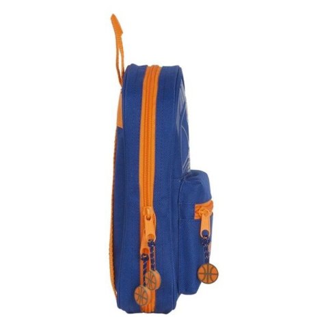 Piórnik w kształcie Plecaka Valencia Basket M847 Niebieski Pomarańczowy 12 x 23 x 5 cm Piórnik w kształcie Plecaka Valencia Basket M847 Niebieski Pomarańczowy 12 x 23 x 5 cm