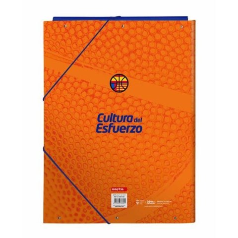 Folder Valencia Basket M068 Niebieski Pomarańczowy A4 Folder Valencia Basket M068 Niebieski Pomarańczowy A4