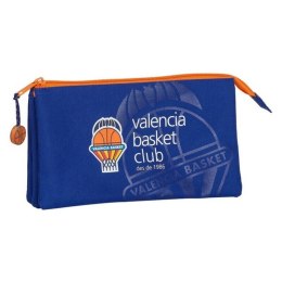 Piórnik Valencia Basket Niebieski Pomarańczowy