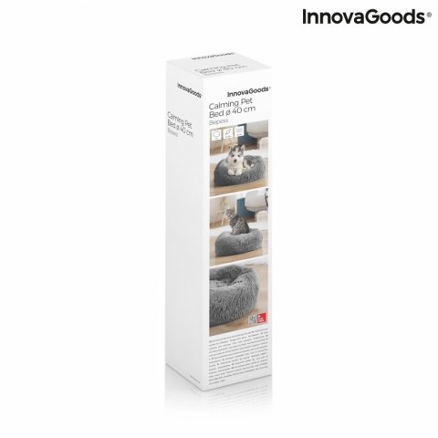 Antystresowe legowisko dla zwierząt domowych Bepess InnovaGoods Ø 40 cm Antystresowe legowisko dla zwierząt domowych Bepess InnovaGoods Ø 40 cm